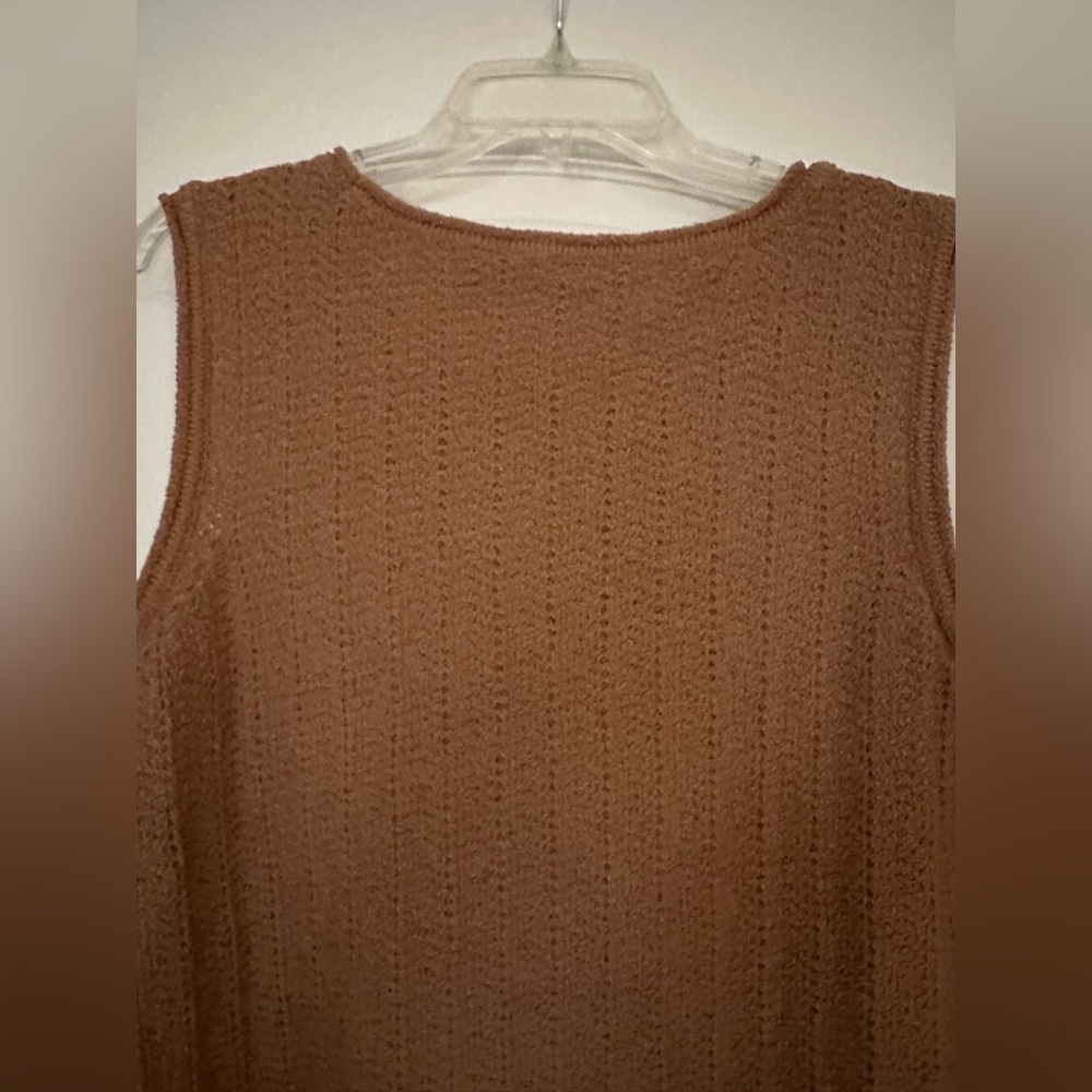 Soft Surroundings Sleeveless Coastal Sweater - Picture 9 of 11